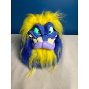 Skyrocket Grumblies Scorch Blue Yellow Interactive Plush Monster Toy Electronic